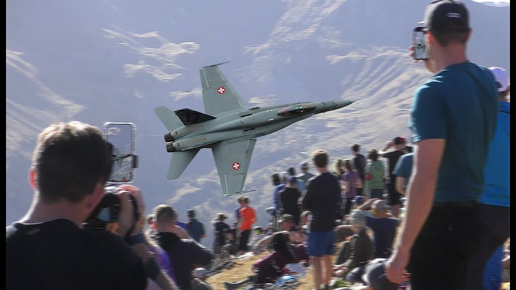  AXALP 2023 - an airshow on steroids - 4k - World - TEOTI Illustration 