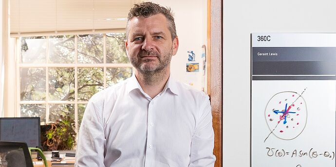 Professor Geraint Lewis from the Sydney Institute for Astronomy in the School of Physics.
