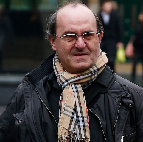 Giovanni Di Stefano arrives at Southwark Crown Court in London January 29, 2013