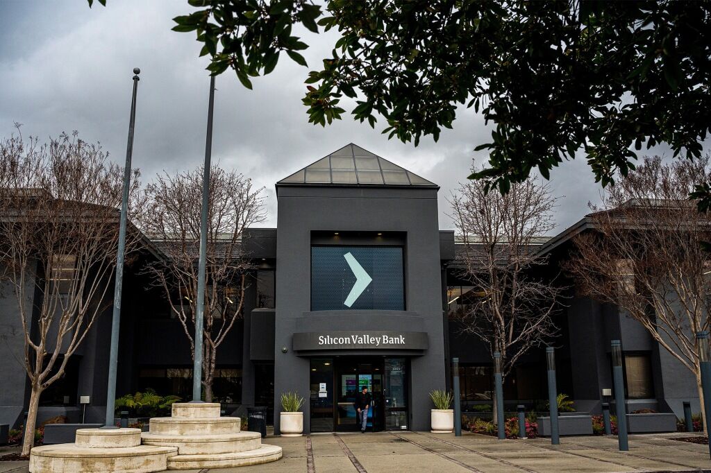Silicon Valley Bank headquarters in Santa Clara, California, US, on Thursday, March 9, 2023.
