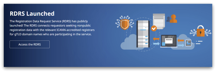 ICANN RDRS Launch