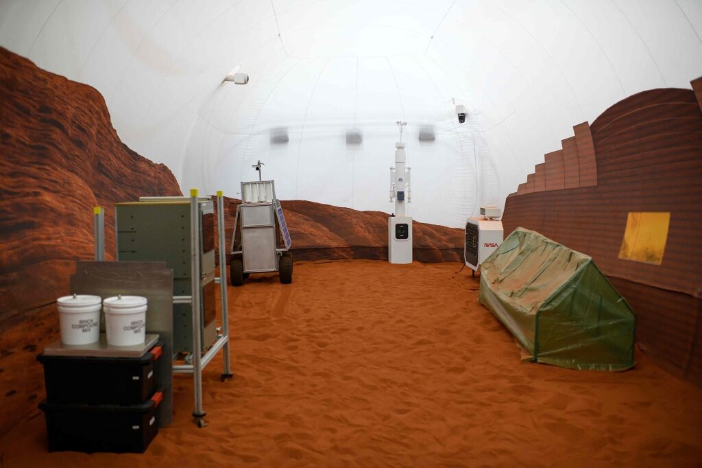 CHAPEA's Mars Dune Alpha is a 3D printed habitat designed to serve as an analog for one-year missions.
